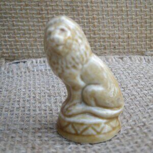 Vintage Wade Whimsies Lion Porcelain Figurine